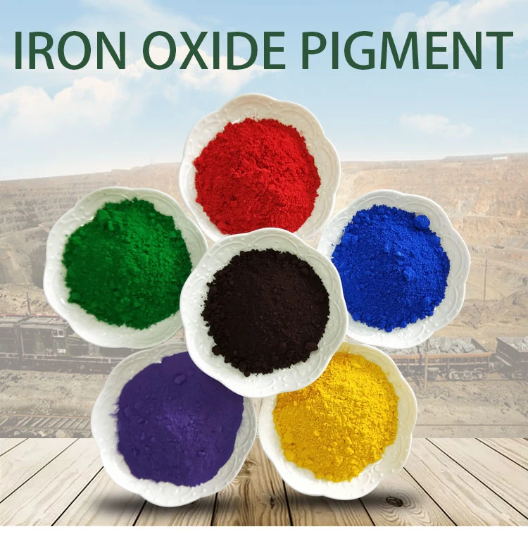 Red Pigments Factory! Iron Oxide Red for Cement Building Materials with Best Price