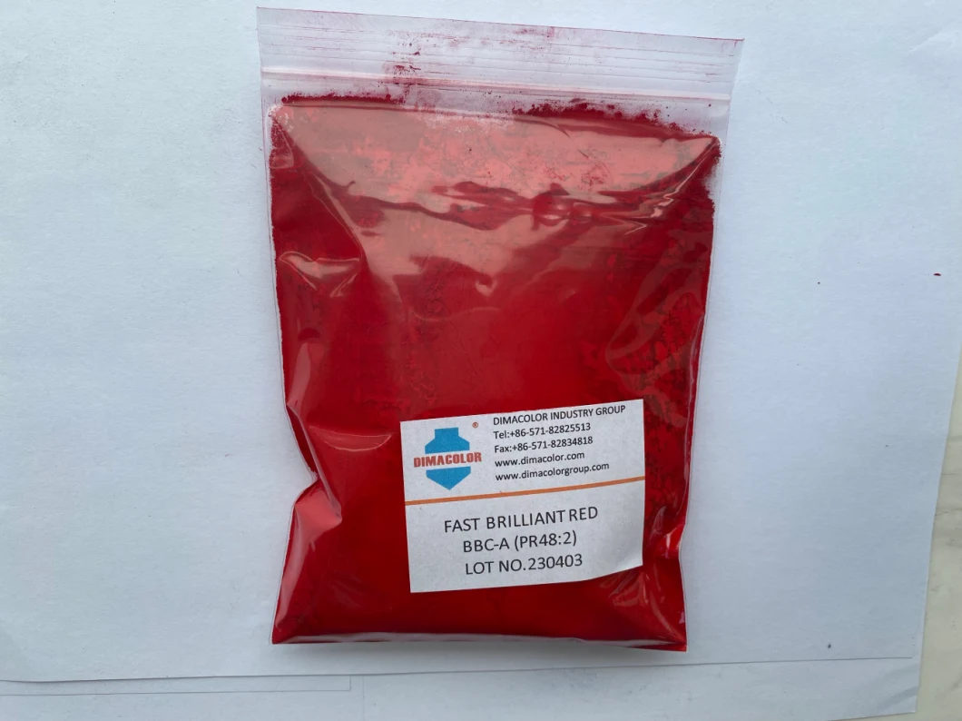 Fast Brilliant Red 2bl 2bxl Pigment Red 48: 2 for Solvent Base Gravue Ink
