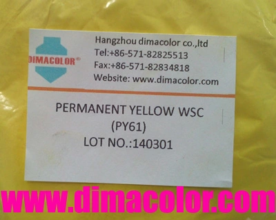 Lemon Pigment Permanent Yellow Wsc 61 Lead Free Plastic Pigment