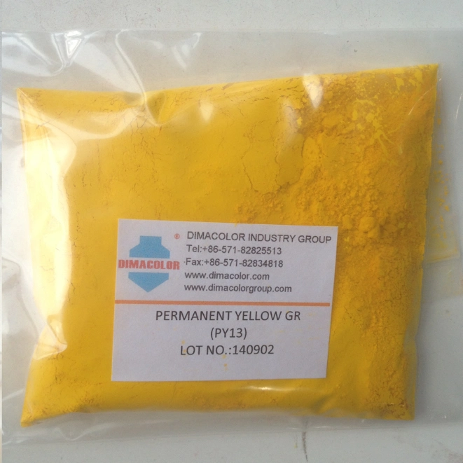 Permanent Yellow Gr Pigment Yellow 13 General Use Grade for Plastic Ink